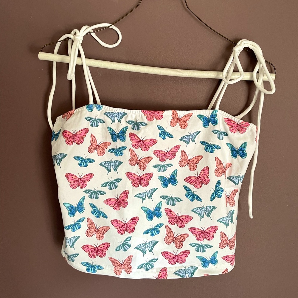 Butterfly Crop Top